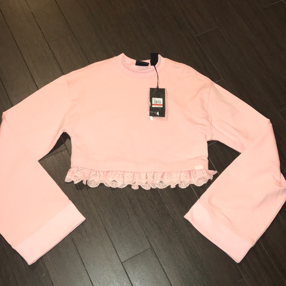 Puma Fenty by Rihana Crop Sweatshirt Size XS - Picture 1 of 3